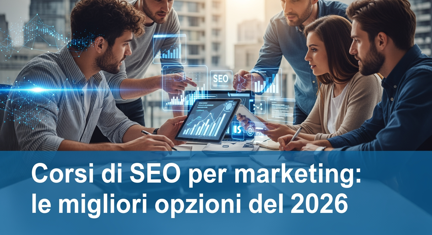 Corsi di SEO per marketing: le migliori opzioni del 2026