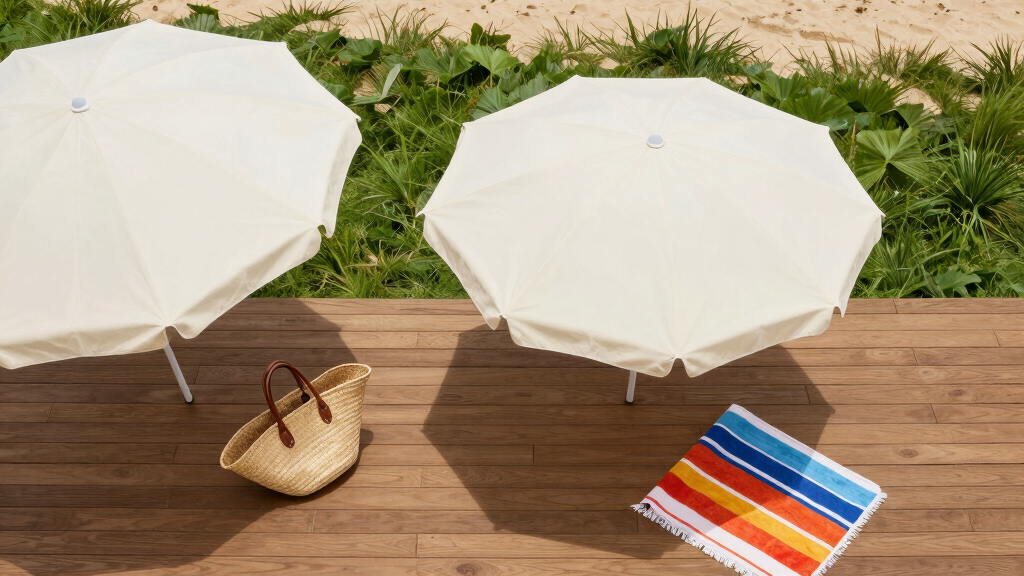highend beach umbrellas