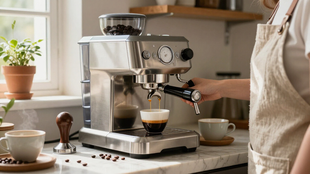 dual boiler espresso machine with fast heat up