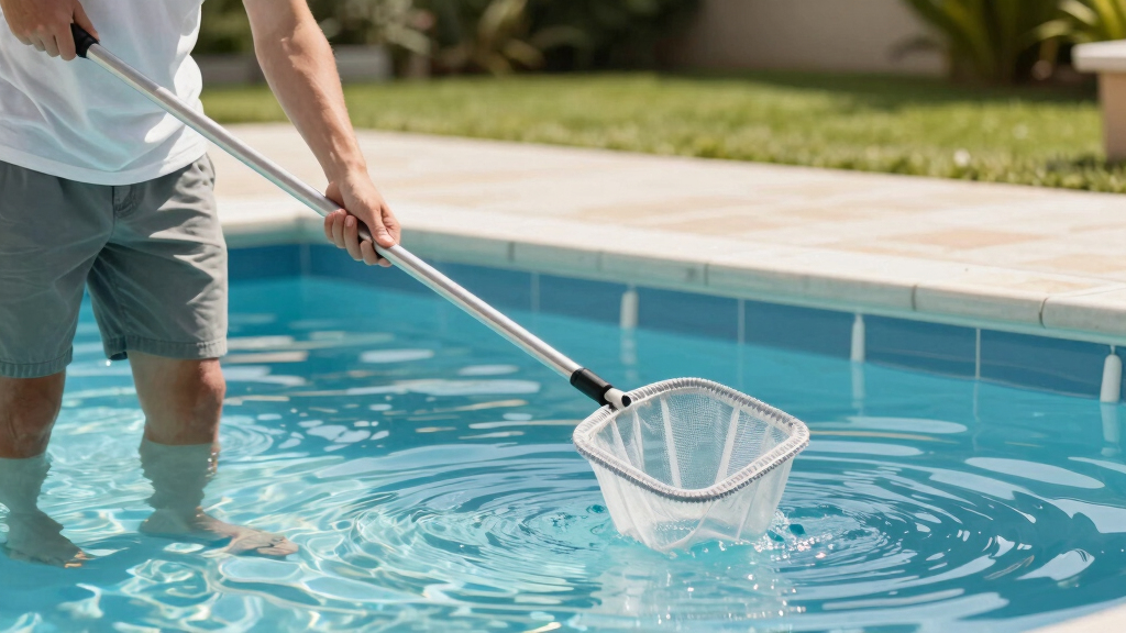 in-ground pool cleaning tools