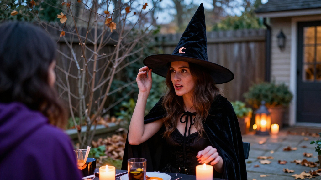 Halloween witch hats