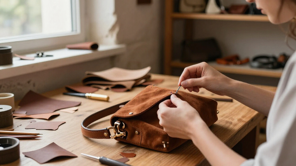 best suede fashion accessories