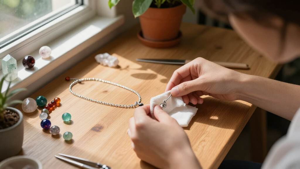 crystal healing jewelry
