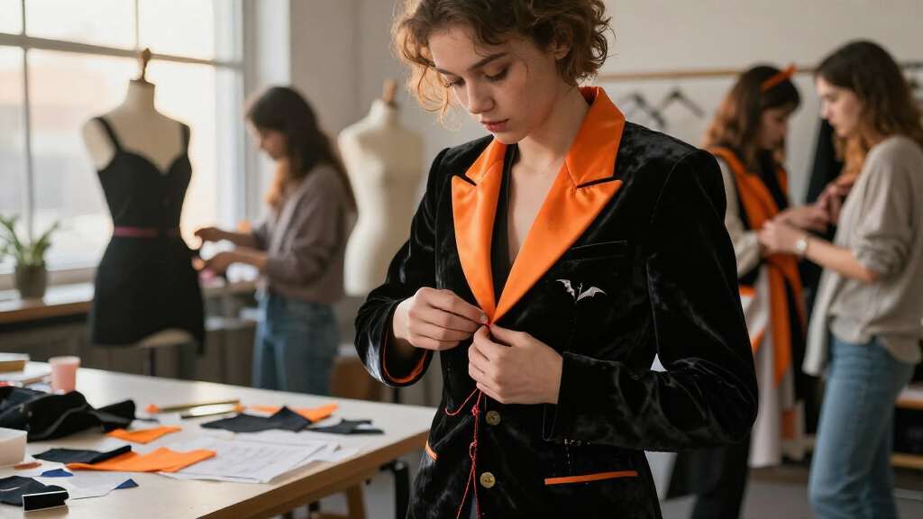 designer Halloween costume jackets
