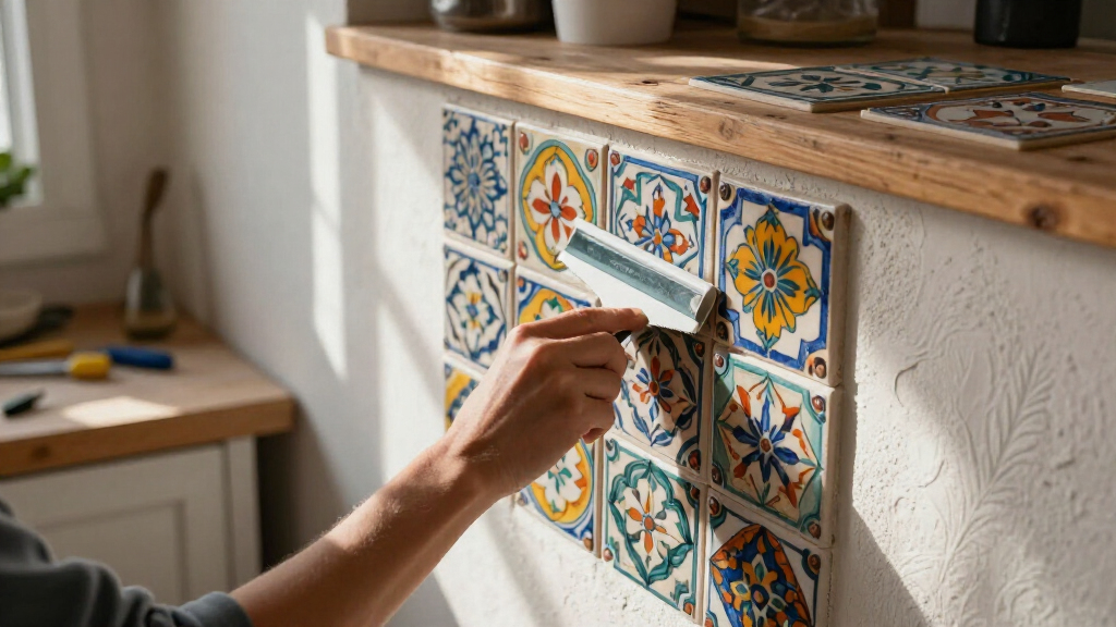 moroccan peelandstick tiles