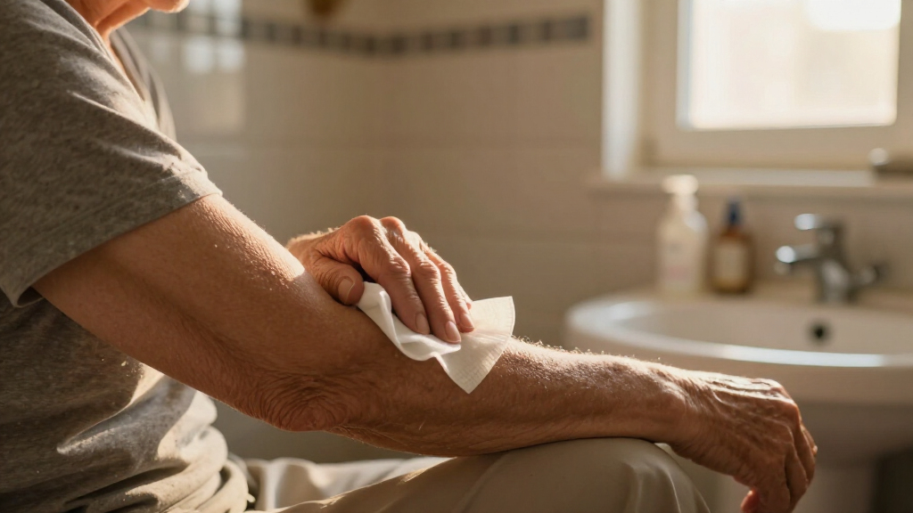 bathing wipes for elderly