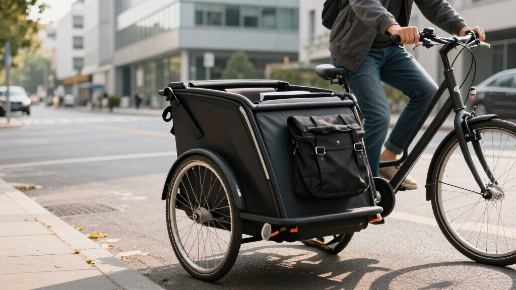 best commuter bike trailer for office gear