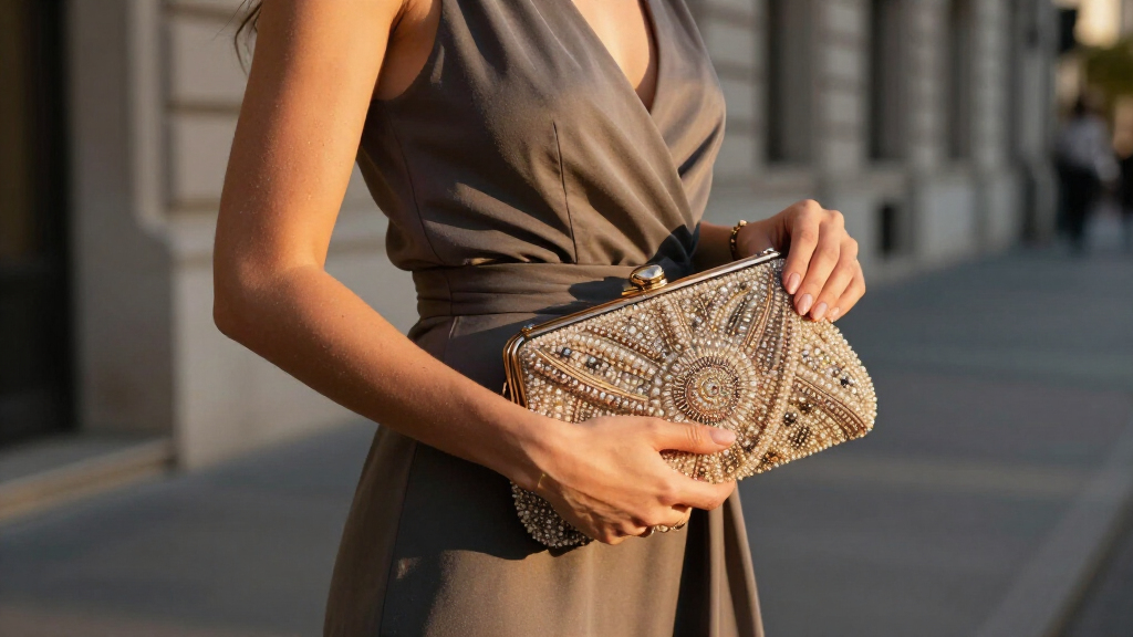 beaded evening clutches