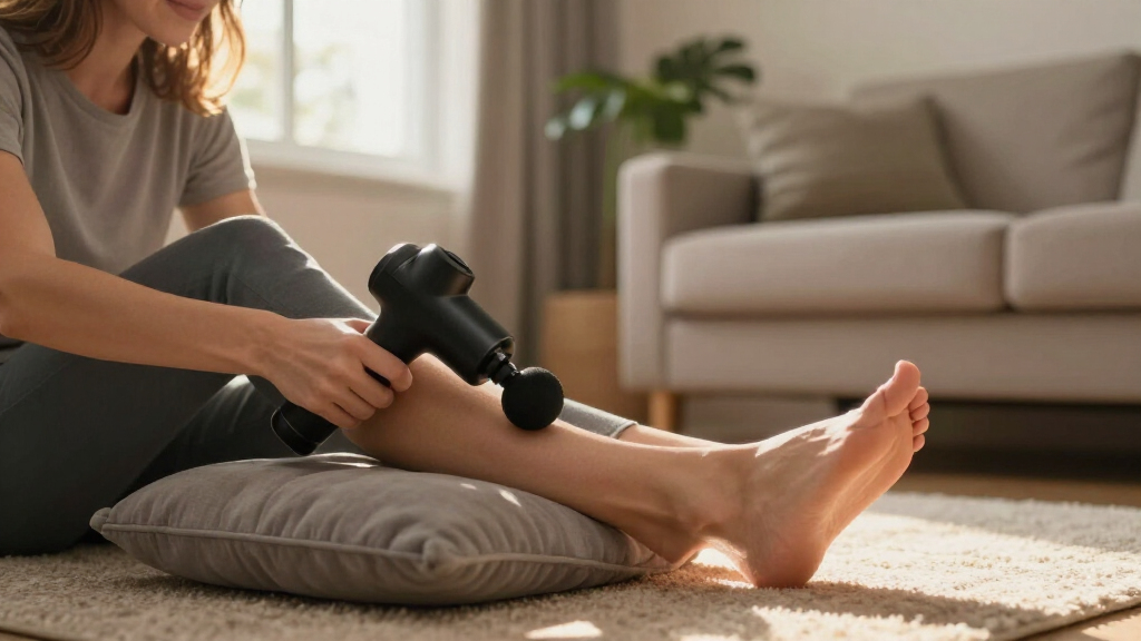 massage guns for postpartum foot pain