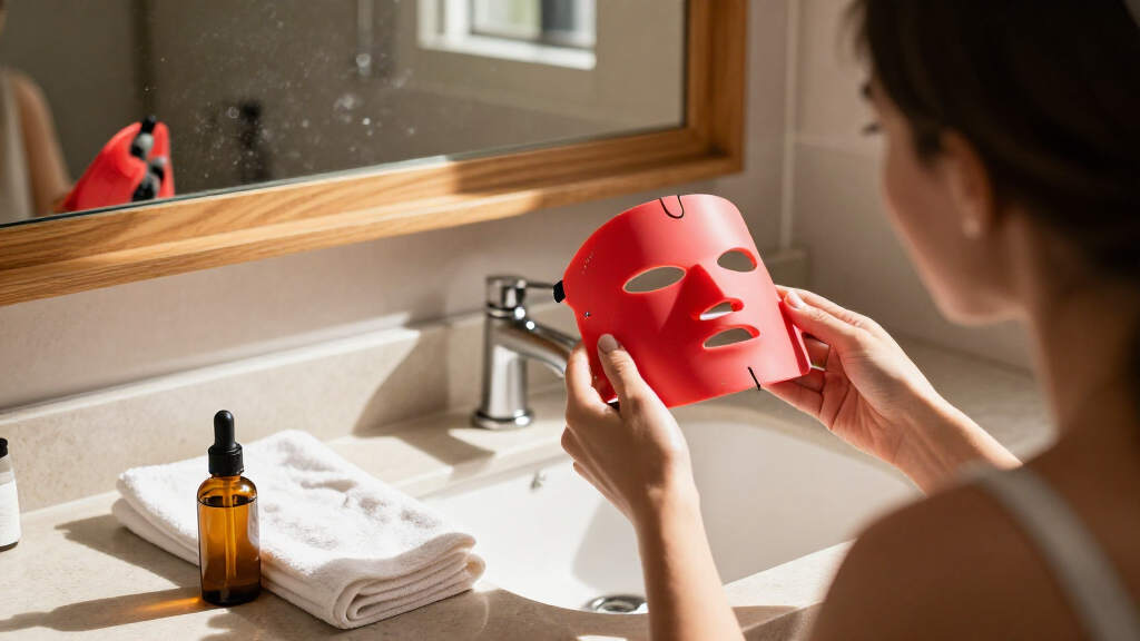 red light therapy masks