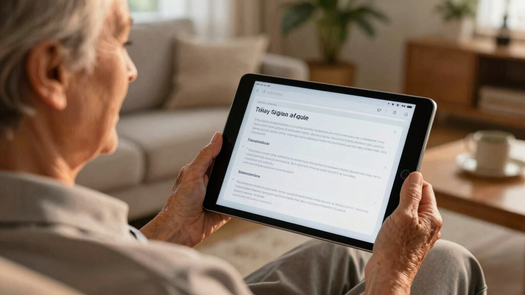 12 Best Tablets for Seniors Easy to Use: Simplify Your Digital Life With These User-Friendly Picks