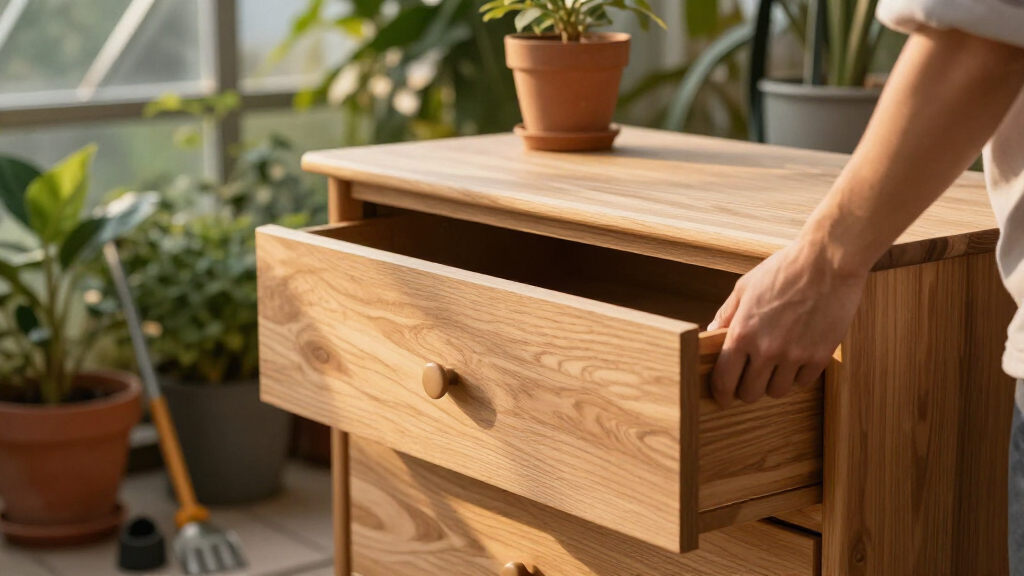 best low odor solid wood dresser