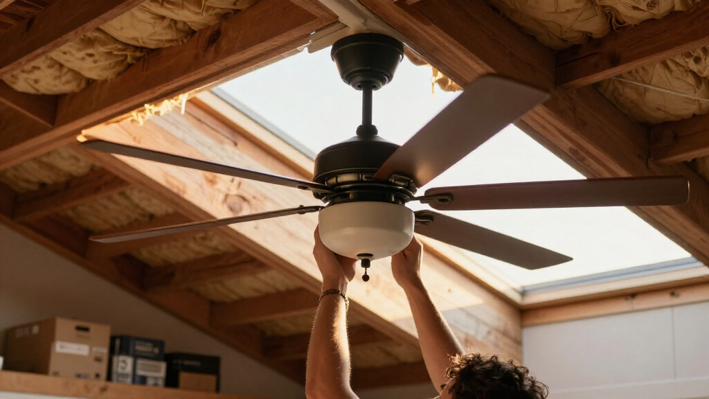 best ceiling fans for converted attics