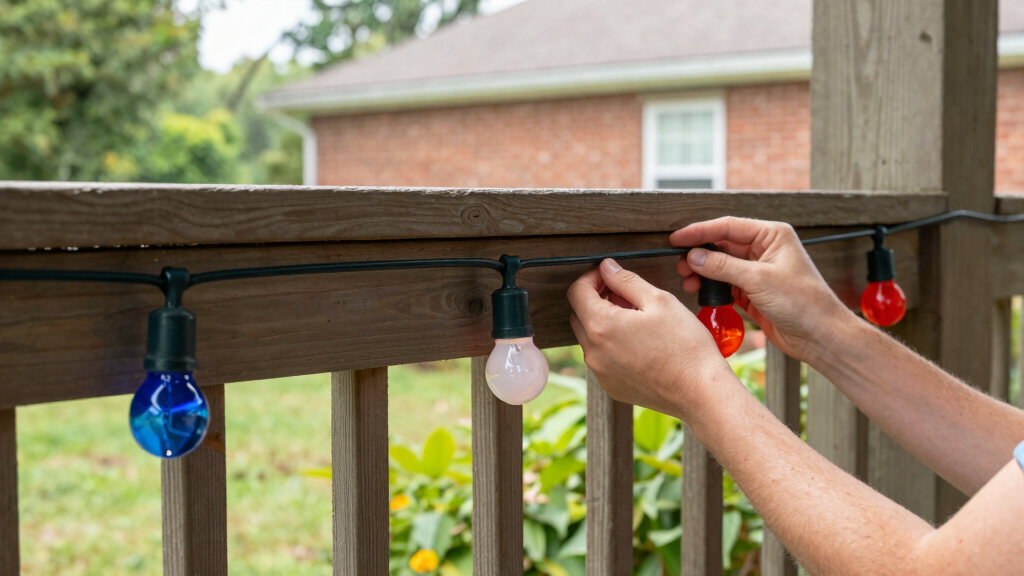 patriotic outdoor string lights