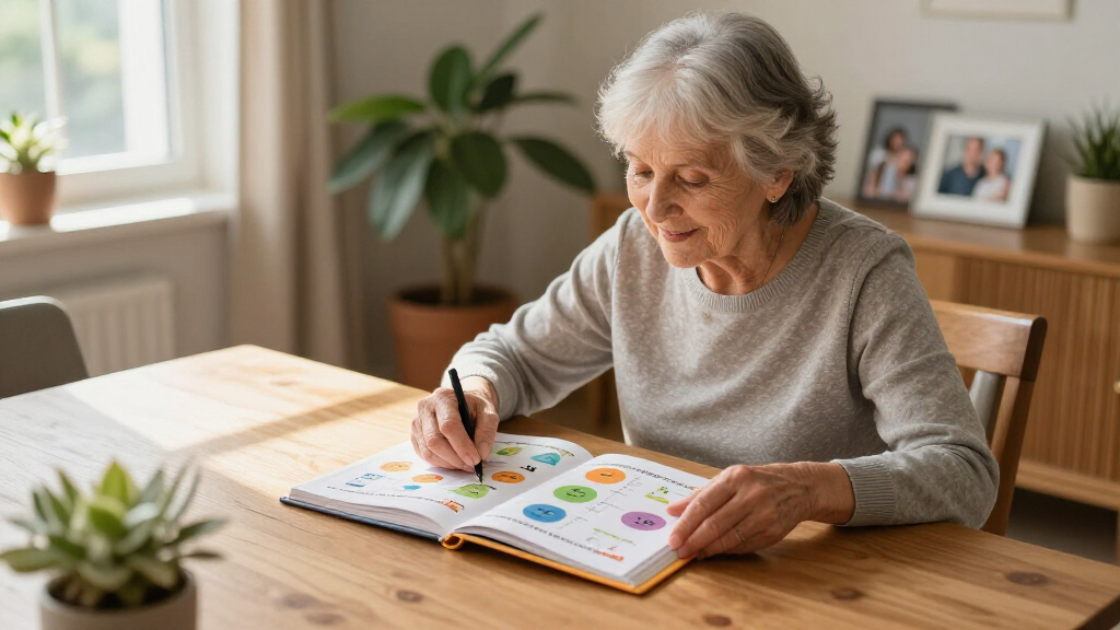 large print senior activity books