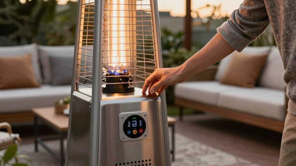 smart outdoor patio heaters