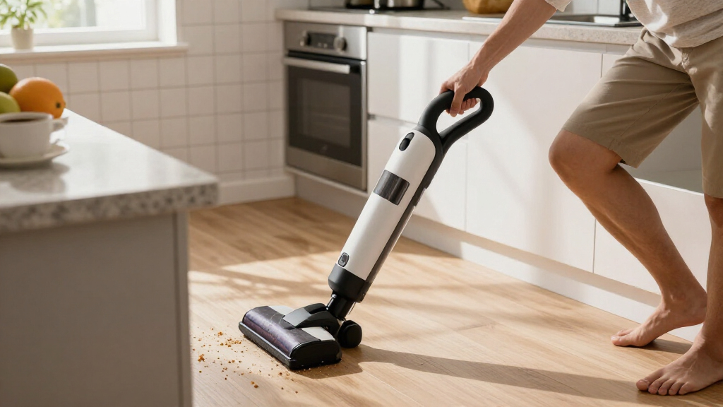 best cordless vacuum for hard floors and kitchen crumbs