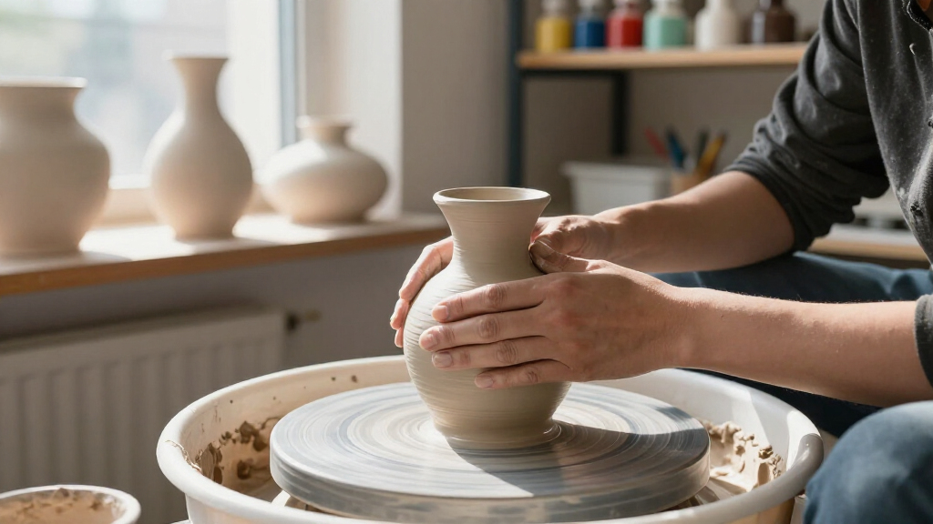 handmade ceramic vases