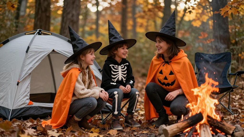 Halloween camping costumes