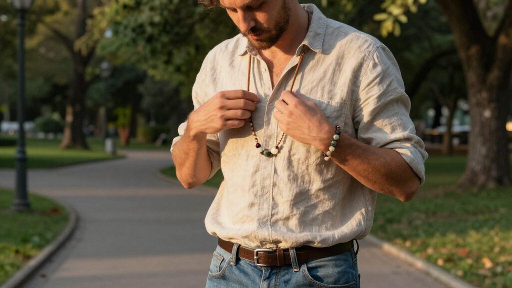 best sustainable men's necklaces