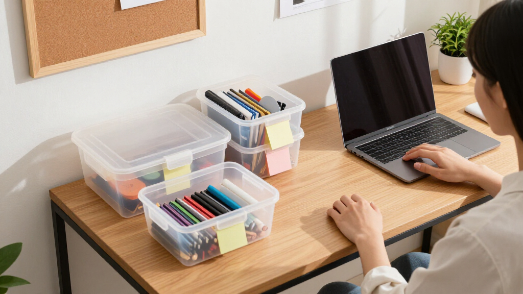 student desk organization ideas