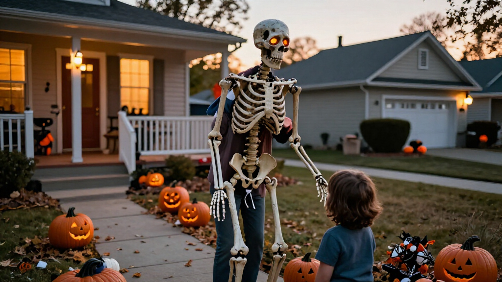 Halloween animatronic props