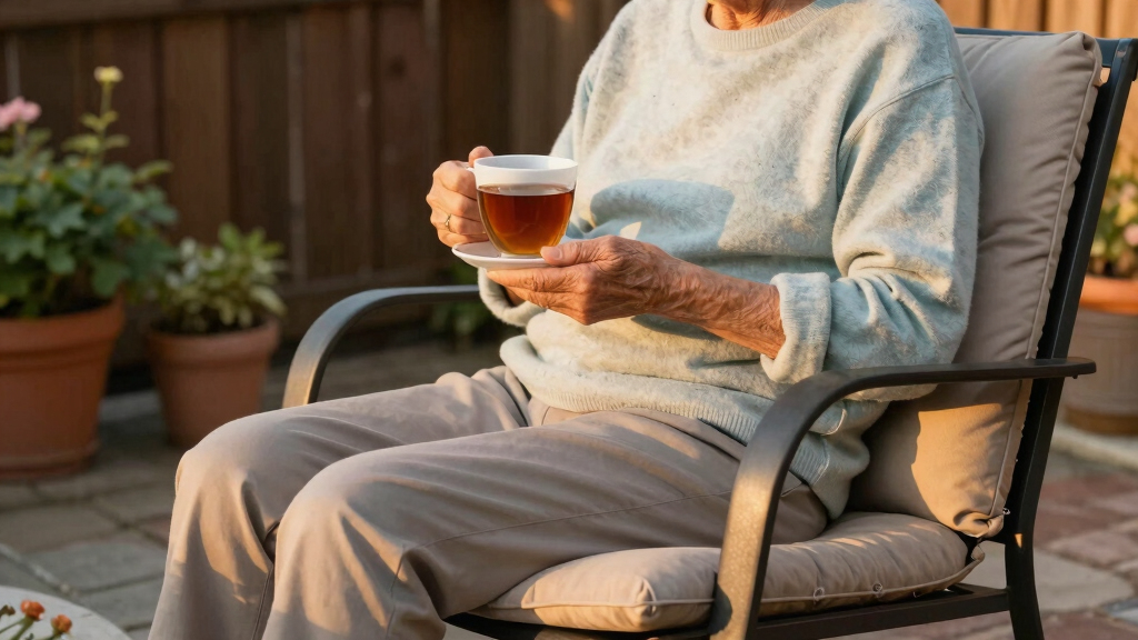 senior-friendly outdoor patio furniture