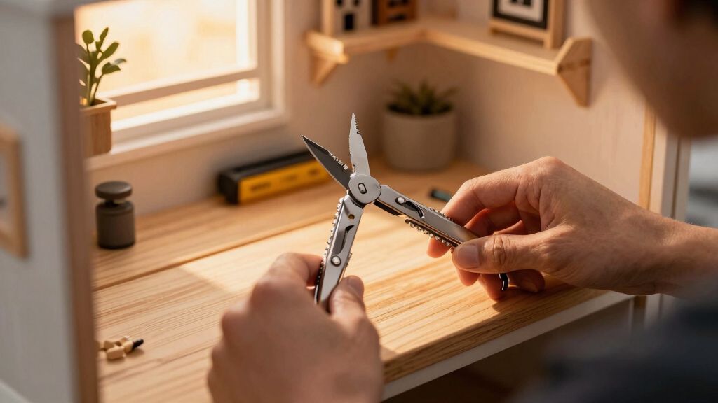 compact multi-tool for tiny homes