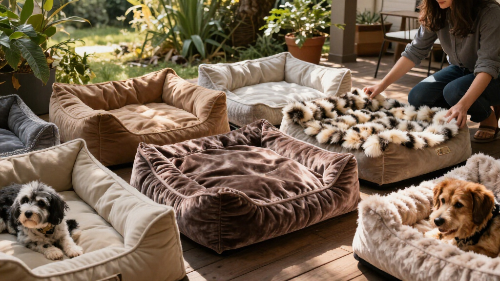 luxury dog beds