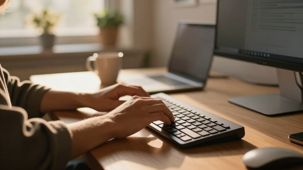 best ergonomic keyboard for remote professionals