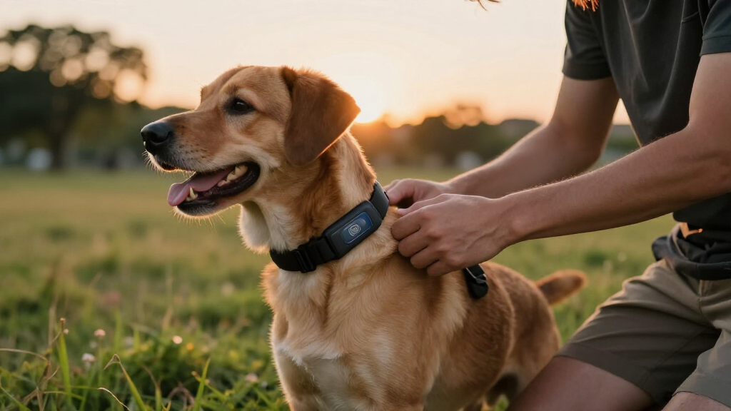 gps dog collar tracker long battery