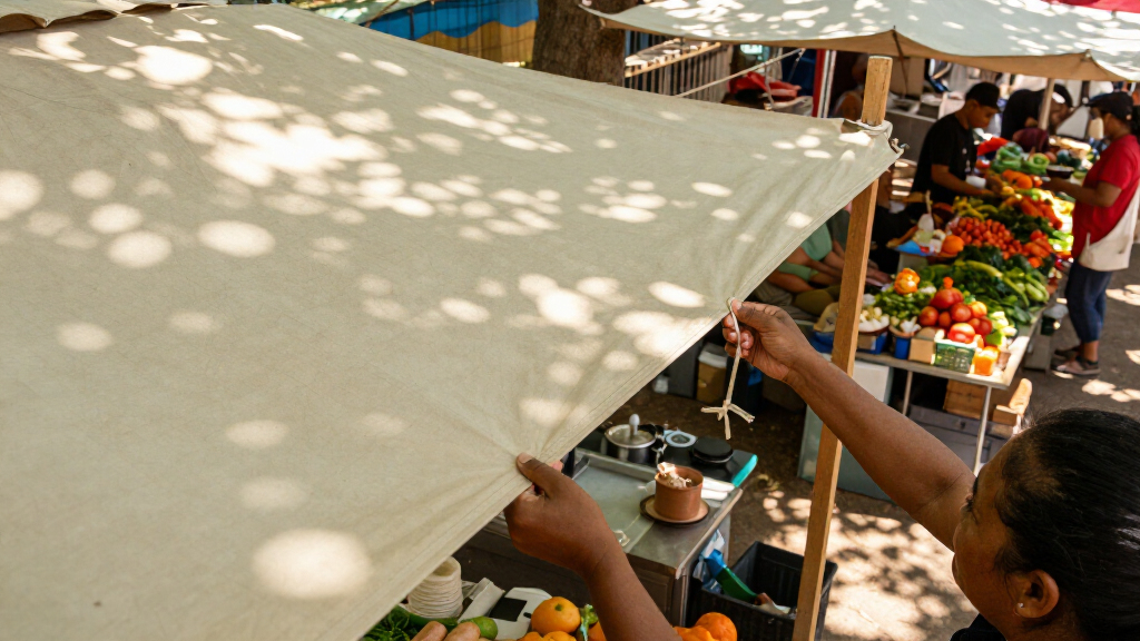 best canopy for farmers market food vendors