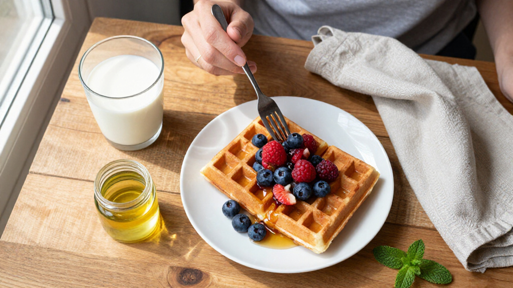 vegan waffle recipe books
