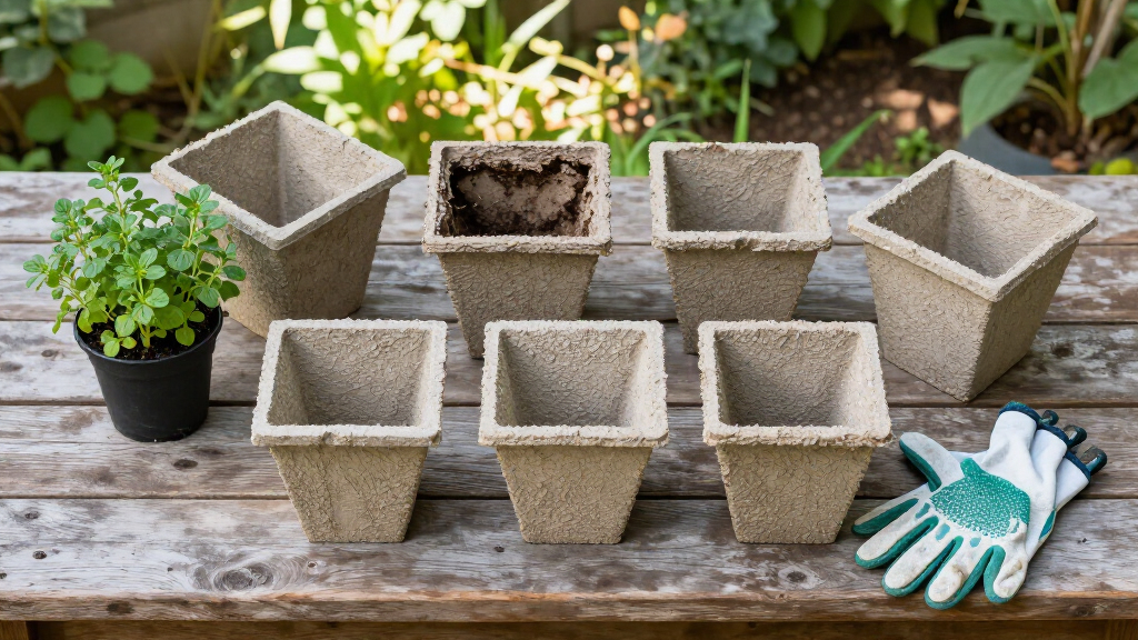 recycled resin planters