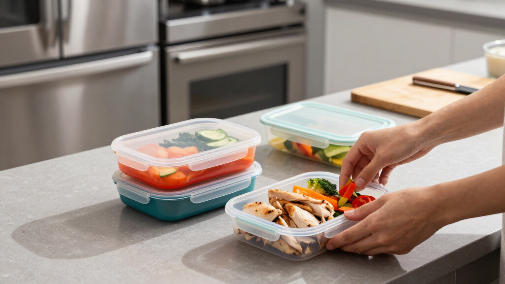 meal prep containers for busy families