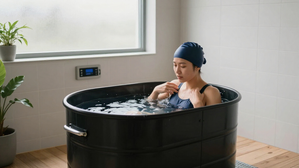 cold plunge barrel for small spaces
