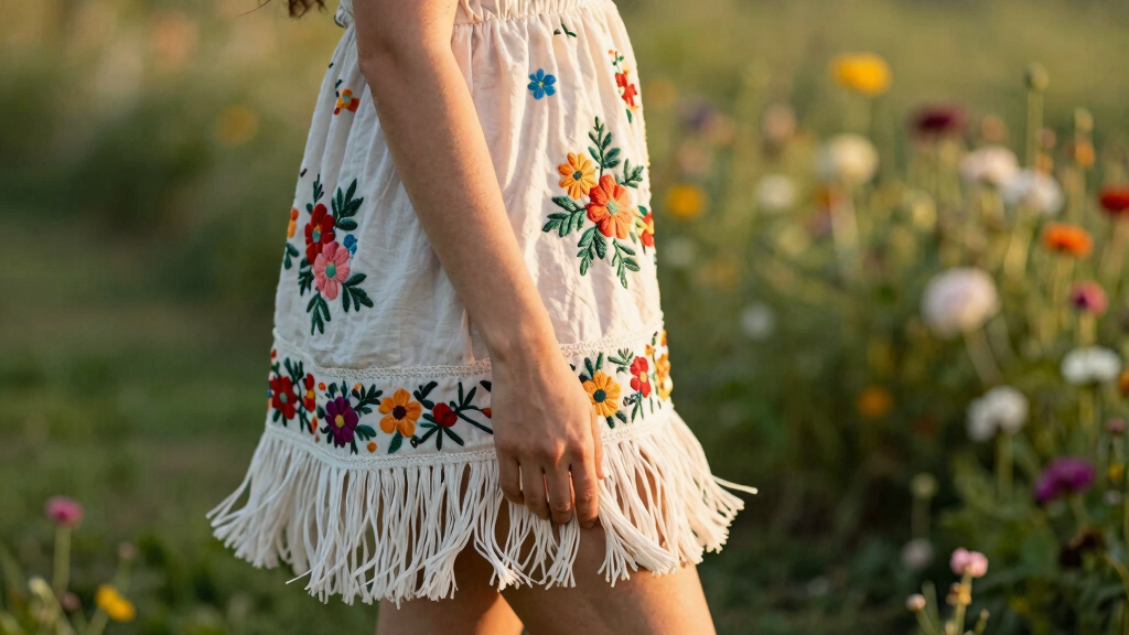 best floral fringe dresses