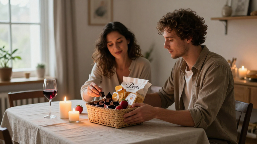 couples date night gift baskets