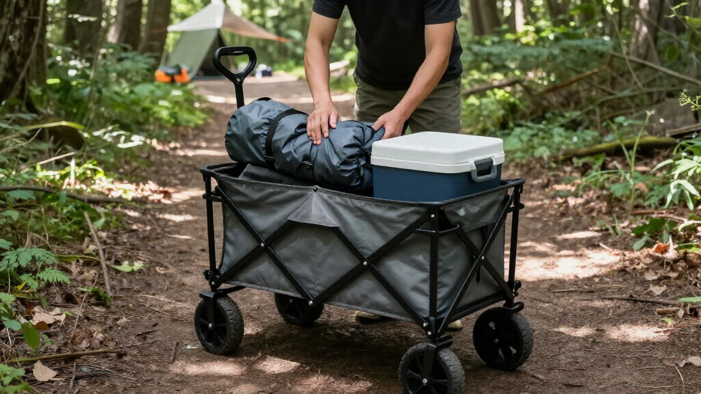 best premium folding wagon for camping travel