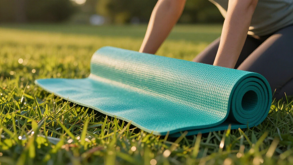 compact foldable yoga mats