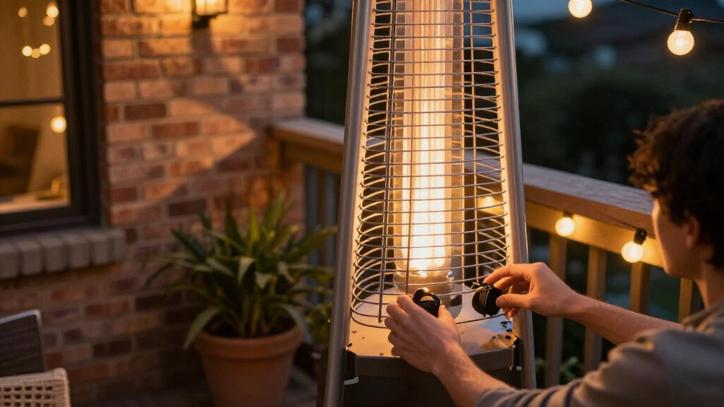 best propane patio heater tall