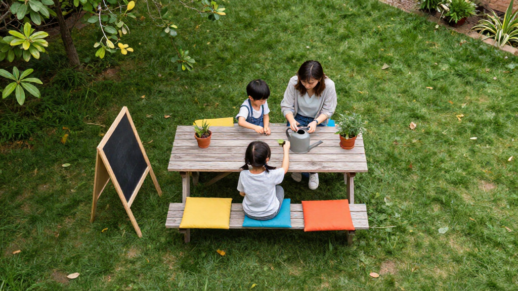 outdoor classroom furniture
