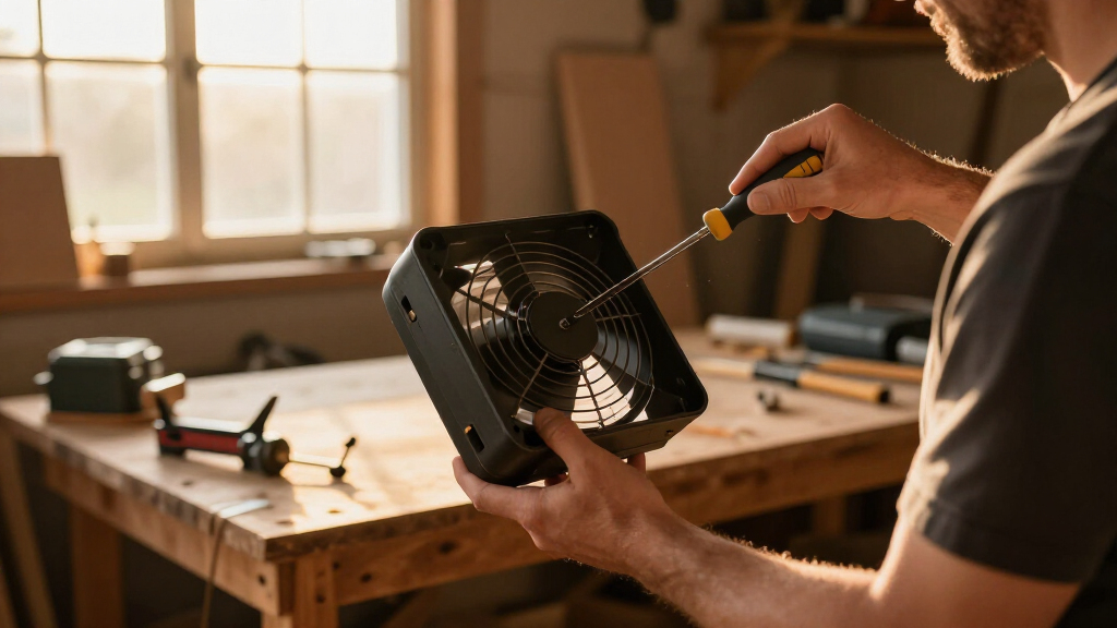 spray booth ventilation fan kit