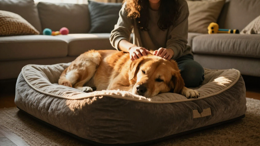 best giant-breed memory foam platform dog bed