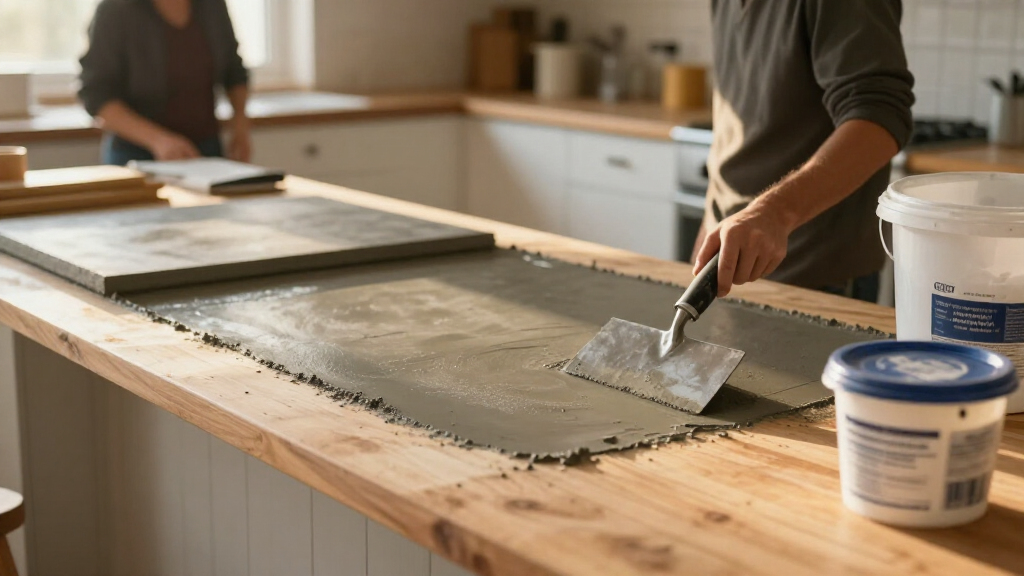 diy concrete countertop kit