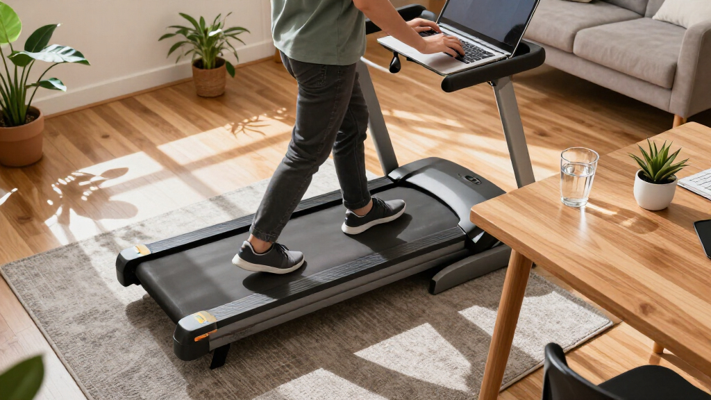 collapsible walking pads for home