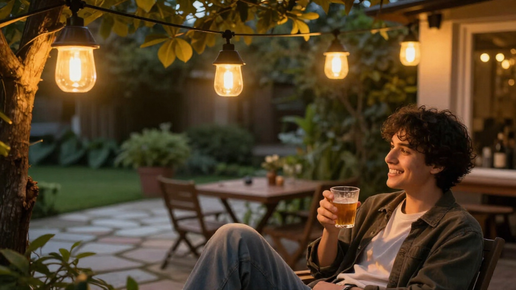solar outdoor lights premium