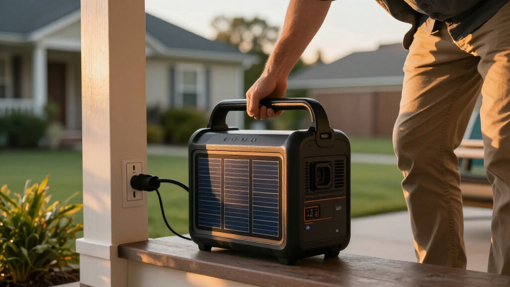 best solar generator for home backup power