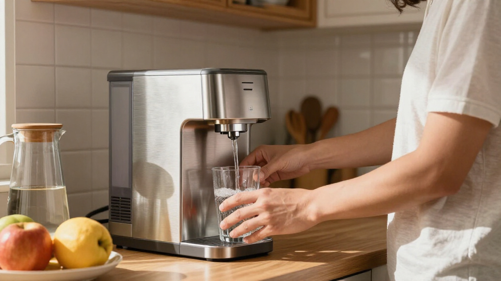bottomload stainless steel water dispenser