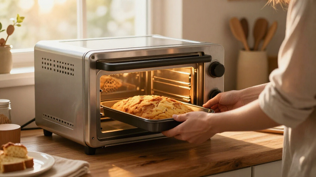 countertop convection toaster oven for baking cakes